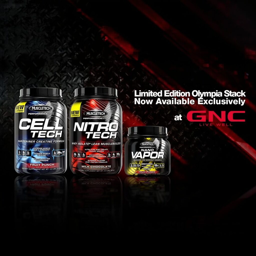 GNC Asset for MuscleTech Products