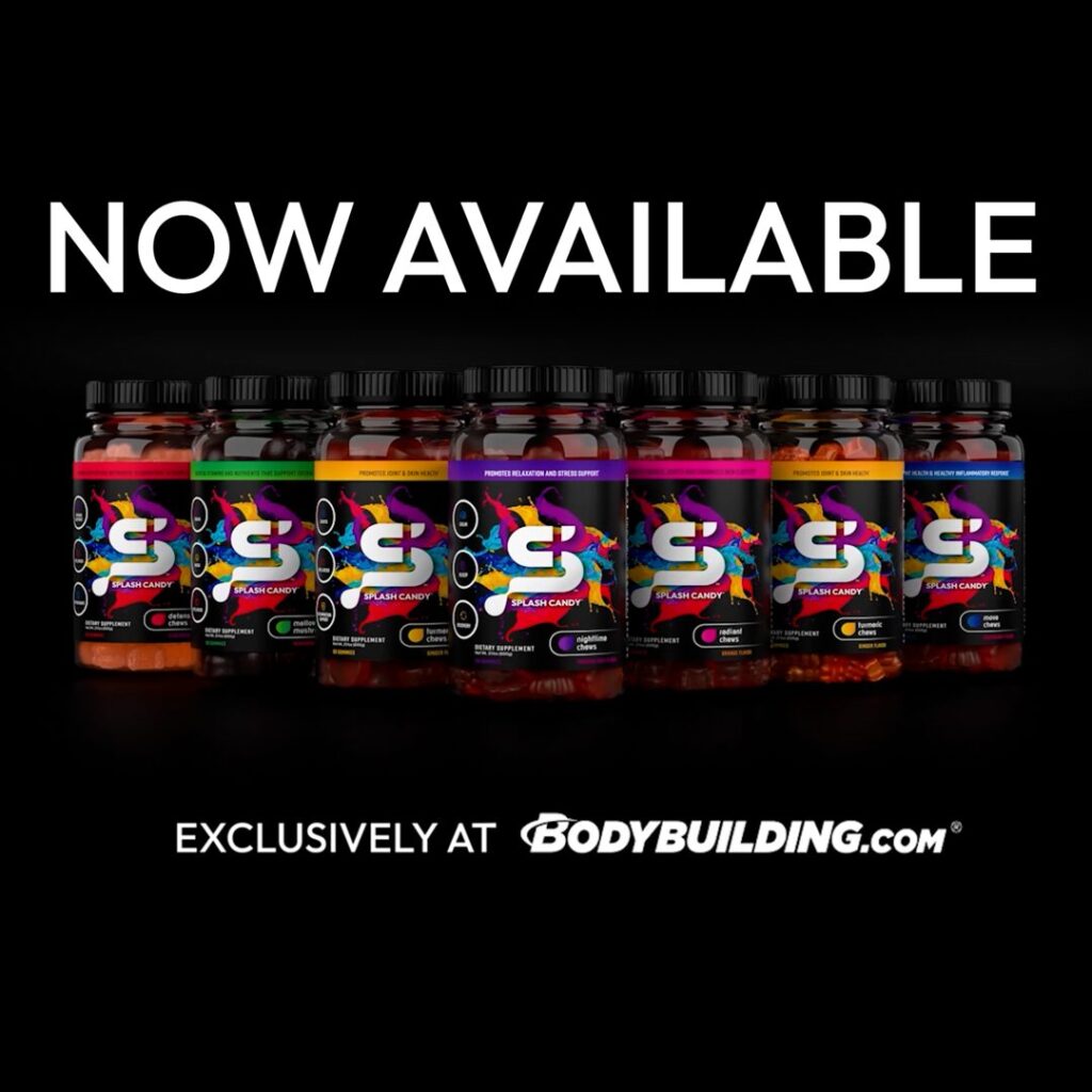 Launch Asset for Splash Candy sold by E-com retailer Bodybuilding.com